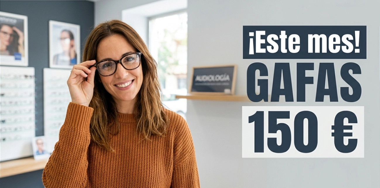 Este mes gafas 150 €